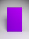 Abstract Minimal scene with podium and abstract background. Geometric shape. Violet pastel colors scene.