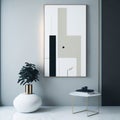 Abstract Minimalism - Refined Artwork for Modern Interiors and Minimalist Designs