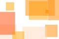 Abstract orange squares illustration background Royalty Free Stock Photo