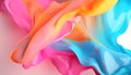 Abstract minimalistic wallpaper with splashes of paint in bright colors. Viscous liquid