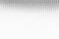 Abstract minimalistic white striped background with vertical lines and header. Copy space .