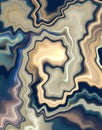 Abstract mix of blue and sand colors. Liquid plasticine texture.