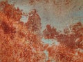 Abstract Mixture Metal texture.Highly Detailed Grunge Metal Background Texture.Rust Background.Spotty red rusty metal texture. Royalty Free Stock Photo