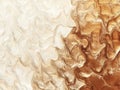 An abstract Mocha Mousse color gradient background, transitioning seamlessly into cream and copper tones