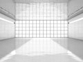 Abstract modern architecture background, empty open space interi Royalty Free Stock Photo