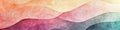 Abstract Modern Art with Overlapping Colorful Shapes