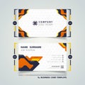 Abstract modern art style template colors technology name card design background. illustration vector eps10