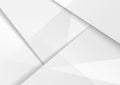 Abstract modern background design white and gray hi-tech polygonal corporate with shadow