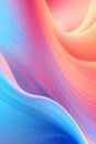 Abstract modern background. Multicolored pink blue purple yellow waves. Neon gradient smartphone screensaver wallpaper Royalty Free Stock Photo