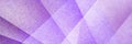 Abstract modern background in purple colors and contemporary triangle square and block shapes layered in random geometric art patt