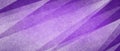 Abstract modern background in purple colors and contemporary white triangle diagonal shapes and stripes