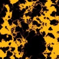 Abstract modern black yellow background. Tie dye pattern. Royalty Free Stock Photo