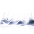 Abstract modern blue wave pattern on a white background Perfect for artistic digital wallpaper