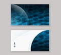 Abstract modern Business-Card Design template Royalty Free Stock Photo