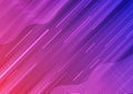 Abstract modern colorful blue pink gradient wave line and stripes background texture Royalty Free Stock Photo