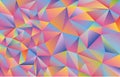 Abstract modern colorful gradient triangle background Royalty Free Stock Photo