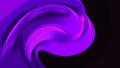 Abstract modern dark black background with fluid luminous purple and pink swirling waves. Innovation technology concept. Luxury Royalty Free Stock Photo