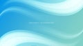 Abstract modern gradient flowing wave background. Trendy overlap smooth wave shape elements. Minimal style vibrant texture Royalty Free Stock Photo