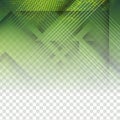 Abstract modern green technological geometric background