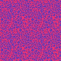 Abstract modern leopard seamless pattern. Animals trendy background. Color decorative vector illustration for print Royalty Free Stock Photo
