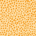 Abstract modern leopard seamless pattern. Animals trendy background. Orange decorative vector stock illustration for Royalty Free Stock Photo