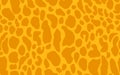 Abstract modern leopard seamless pattern. Animals trendy background. Orange decorative vector stock illustration for Royalty Free Stock Photo