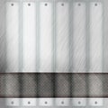 Abstract modern metal glass background