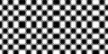 Abstract modern minimal black and white monochrome geometry checker pattern with inverted double edges texture background