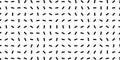 Abstract modern minimal black and white monochrome geometry random rotated lines grid texture background