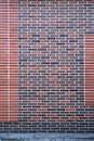 Abstract modern multicolor brick wall background texture. Multicolor blocks masonry horizontal architecture wallpaper Royalty Free Stock Photo