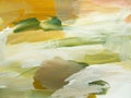 Abstract modern painting background. Modern summer landscape Royalty Free Stock Photo