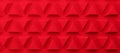 Abstract modern red pyramid background Royalty Free Stock Photo
