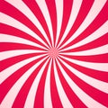 Abstract Modern Striped red background with white stripes. Modern sunshine sunburst concept design. Vector illustration for Royalty Free Stock Photo