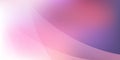 Abstract Modern Style Minimalist Purple Wavy Flowing Translucent Overlapping 3D Geometric Shapes - Background Design