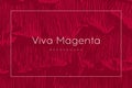 Abstract modern Viva Magenta background.