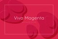 Abstract modern Viva Magenta background.