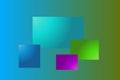 Abstract modern waving colorful background square gradient
