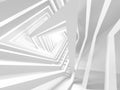 Abstract Modern White Architecture Background Royalty Free Stock Photo