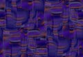 Abstract moire seamless texture in trendy color future dusk.