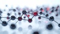Abstract Molecular Network Connection Royalty Free Stock Photo