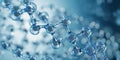 Abstract Molecular Structure: Biotechnology Nanotechnology Science Visualization