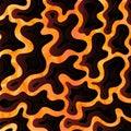 Abstract Molten Lava