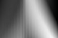 Abstract Monochrome Background with Vertical Stripe Pattern and Bright Metallic Silver Gradient Highlight Royalty Free Stock Photo