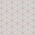 Abstract monochrome flowered halftone background Royalty Free Stock Photo