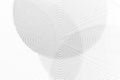 Abstract monochrome halftone geometric pattern. Stains and splashes