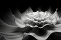 abstract monochrome minimalist flower petals pattern background Royalty Free Stock Photo