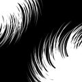 Abstract monochrome spirally, spiral element.