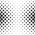 Abstract monochrome square pattern design Royalty Free Stock Photo