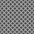 Abstract monochrome square pattern design Royalty Free Stock Photo