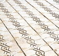abstract morocco in africa tile the colorated pavement backgr Royalty Free Stock Photo